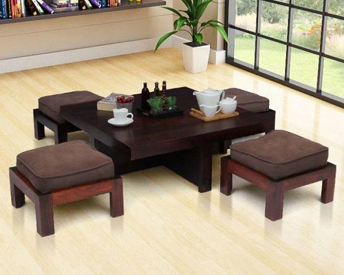 wooden central table design2